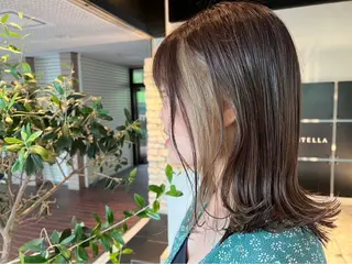 ミディアム stella 新長田所属・小段 颯のヘアスタイル