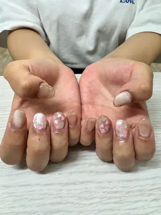 ネイル VENUSBELT 杏のネイルデザイン