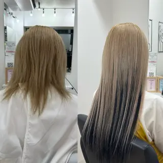 ロング カラー SEDEAL所属・ハイトーン/エクステ 韓国風/y2kカイラのヘアスタイル