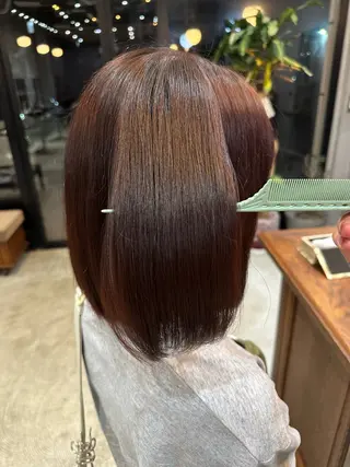 カラー 韓国ヘア/透明感 カラー/金子 愛優のヘアスタイル