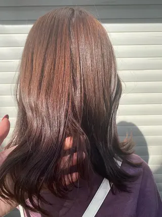 ミディアム カラー お任せヘア☘️☘️ 及川渚のヘアスタイル