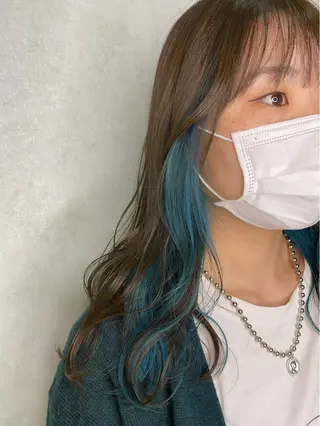 ロング 🌱ブリーチ・透明感 カラー/mapi🦭のヘアスタイル