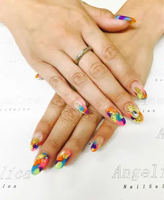ネイル Angelica ネイリストのネイルデザイン