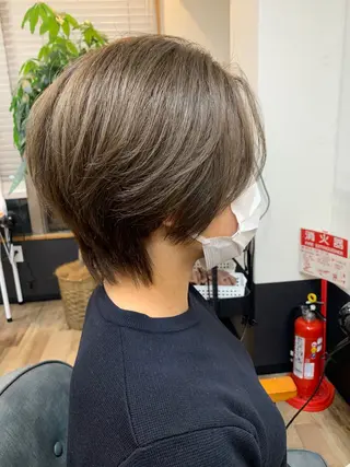 ショート TELA HAIR古淵所属・竹原 徹のヘアスタイル
