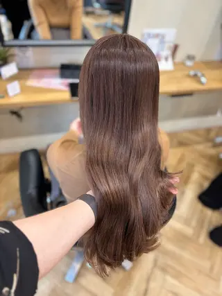 ロング 韓国ヘア/レイヤー 🇰🇷/艶髪/長橋のヘアスタイル