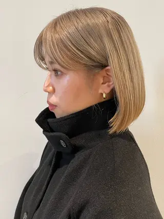 ショート カラー SITEN所属・大阪/肥後橋/淀屋橋 ワタナベサキ🪿🤍のヘアスタイル