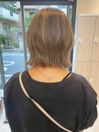 ミディアム 【ボブ/個室サロン】 癒し空間mimuraのヘアスタイル