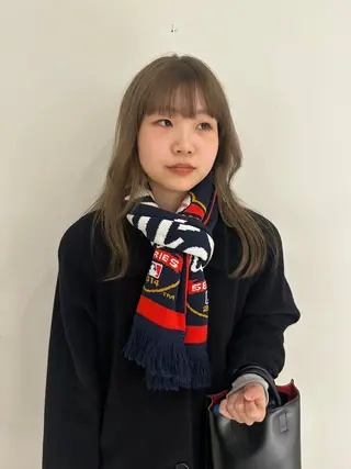 ミディアム カラー hase ／tsunaguのヘアスタイル