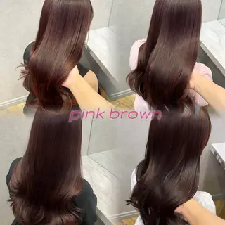 ロング 韓国🎀レイヤー/艶 髪/縮毛矯正/ユリナのヘアスタイル