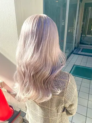 ロング カラー 透明感カラー/ kazusaのヘアスタイル