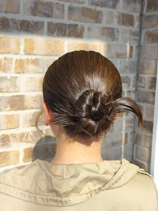 ヘアアレンジ 北田 真帆のヘアスタイル