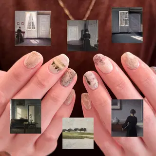 ネイル 🎀 Hiyubi._.nail 🫧所属・🎀フェイ フェイ🫧💗のネイルデザイン