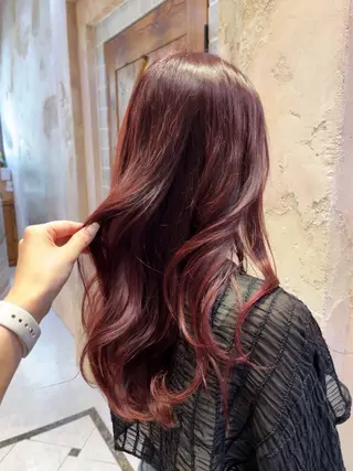 カラー 似合わせレイヤー 髪質改善/柴木琴愛のヘアスタイル