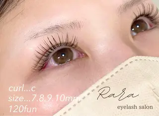 マツエク・マツパ RARA所属・【𝐑𝐀𝐑𝐀】 eyelashのマツエク・マツパデザイン