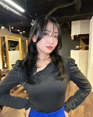 ロング レイヤーカット/髪質 改善/Hayatoのヘアスタイル