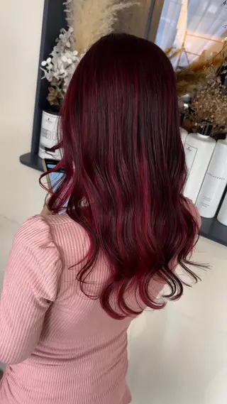 ロング カラー ❣️ハイトーン❣️ BLUE&Co.のヘアスタイル