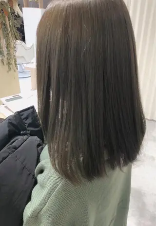 ミディアム カラー 似合わせかわいい カット【店長】珱翔のヘアスタイル