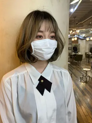 ショート 渋谷/メンズパーマ/ ミディアム/田代昂平のヘアスタイル