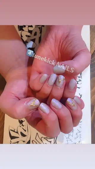 ネイル 4tunekick NAILS(フォーチュンキックネイルズ)所属・光森 淳子のネイルデザイン