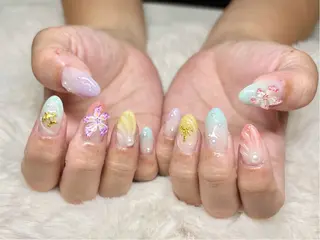 ネイル FILL nail古河店所属・FILL nail SHIORIのネイルデザイン