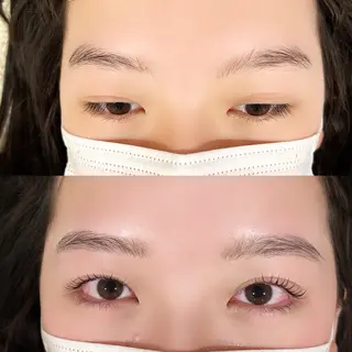 アイブロウ olinaBeautySalon所属・Yuki .のマツエク・マツパデザイン