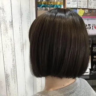 ショート カラー パーマ 金崎 新吾のヘアスタイル