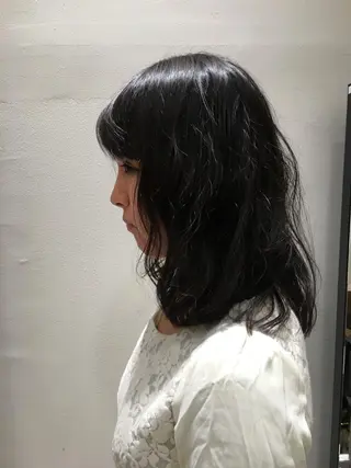 ミディアム TELA HAIR 幕張本郷所属・TELA HAIR 幕張本郷店　千尋のヘアスタイル