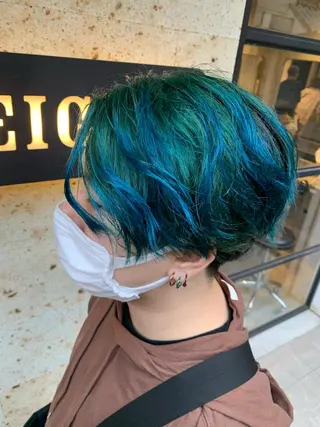 ショート カラー メンズ 🌻【ショート特化 美容師】いつき🌻のヘアスタイル