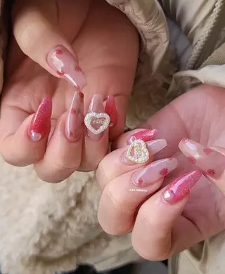 ネイル 3dパーツ/流行り 👧shushu❤️のネイルデザイン