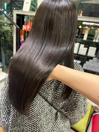 ミディアム 暖色カラー/レイヤー カット/Yunaのヘアスタイル