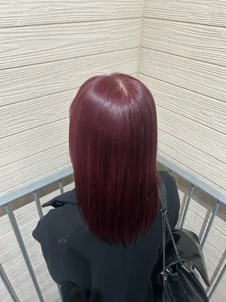 セミロング カラー 大宮/韓国風🩶/ 七海芽亜利🎀のヘアスタイル