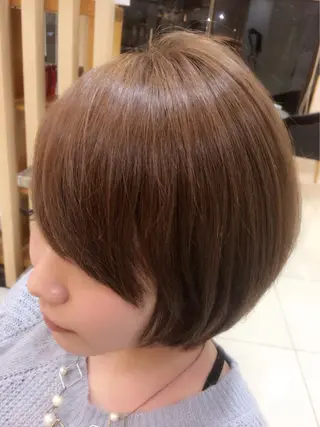 ショート カラー 永井 大希のヘアスタイル