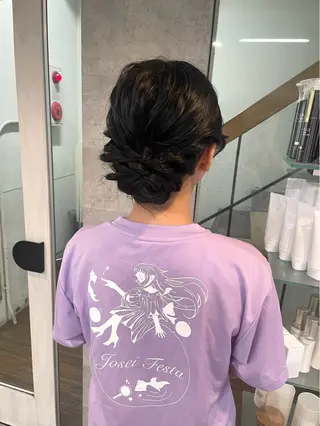 ヘアアレンジ yukiho / 梅田美容室/レイヤーのヘアスタイル