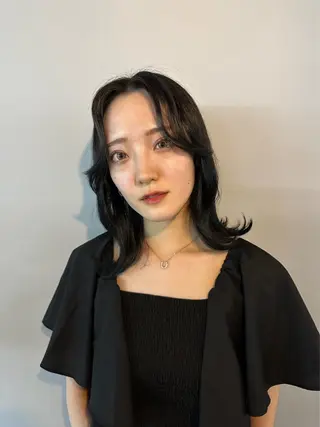 ミディアム カラー 【sica】 nanaのヘアスタイル