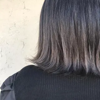 セミロング カラー 透明感韓国ヘア♡ みつきのヘアスタイル