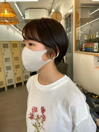 ショート カラー SUNC🍀大熊 花奈絵🍀のヘアスタイル