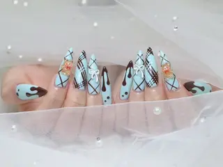 ネイル lucky nail 歌舞伎町のネイルデザイン