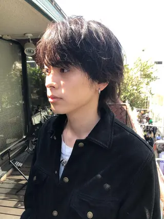 ヘアアレンジ メンズ ainico+所属・メンズ特化✂️栗原 侑也のヘアスタイル