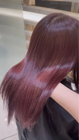 カラー ✨艶髪✨ワンカラー 銀座/Harunaのヘアスタイル