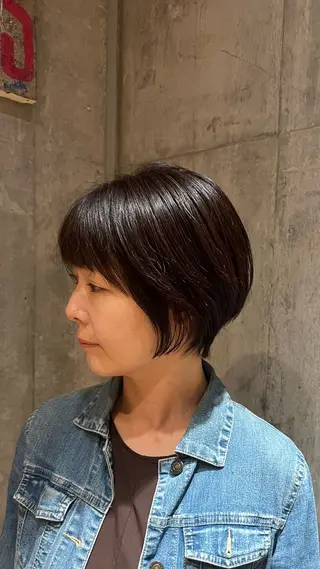 ショート 三宅 凜佳のヘアスタイル