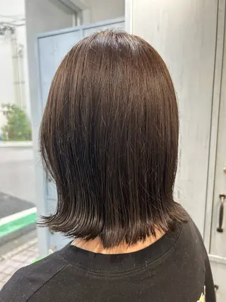 ミディアム ブラウンカラー 🫧tomoka🫧のヘアスタイル