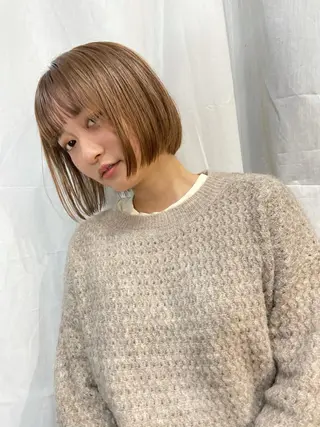 ショート カラー suvvy hairsalonのヘアスタイル