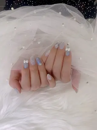 ネイル ETERNA Nail 銀座店【パラジェル/フィルイン/チップ長さだし/マグネット/ニュアンス】所属・ア カリのネイルデザイン