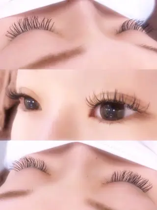 マツエク・マツパ 保子 祐里香のヘアスタイル