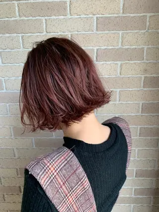 ミディアム カラー ヘアアレンジ ショート、ボブの達人 東康介✨のヘアスタイル