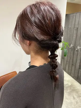 ミディアム 梅田美容室/カット /Maoのヘアスタイル