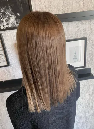 ミディアム カラー シェアサロンR所属・川合 勇気のヘアスタイル