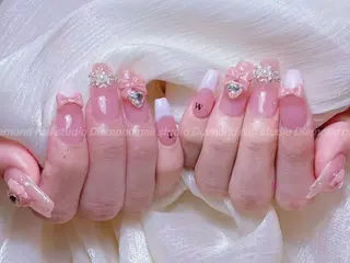 ロング Diamond 🚢のネイルデザイン