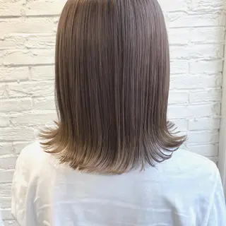 セミロング attrait店長/ 柿本理沙のヘアスタイル