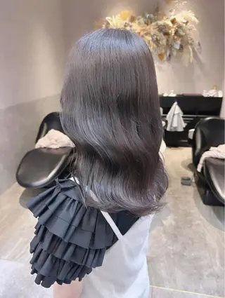 ロング yuuto🌈 冬の透け感カラーのヘアスタイル